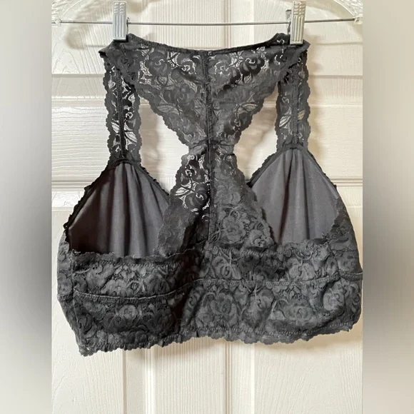 WISHLIST Gray Bralette All Lace Size XL - Picture 7 of 7